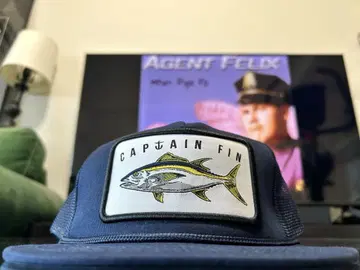 Captain Fin 캡틴핀 서핑 메쉬 캡 네이비