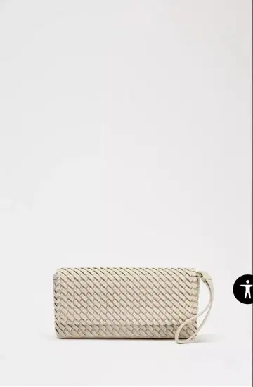 ZARA 뜨개질 백 아이보리 새상품급