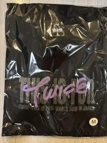 TWICE THIS IS FOR TOUR 티셔츠 M 사이즈 SANA