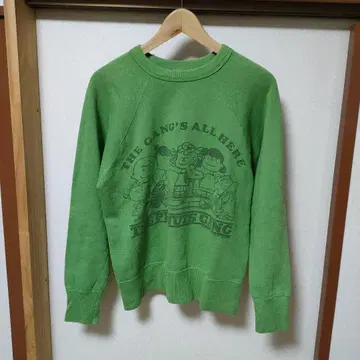 WAREHOUSE x VINTAGE PEANUTS 스누피 맨투맨