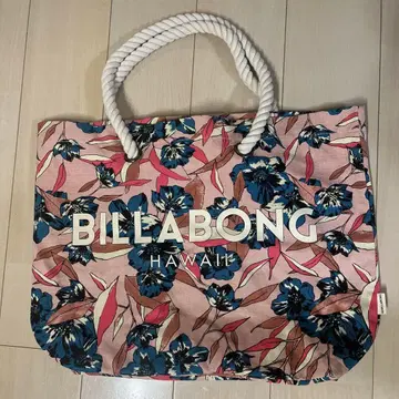 BILLABONG 플라워 프린트 토트백