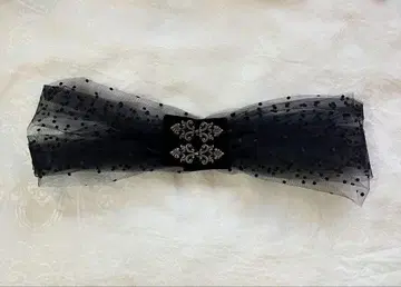 Victorian maiden 도트 튤 새시 벨트