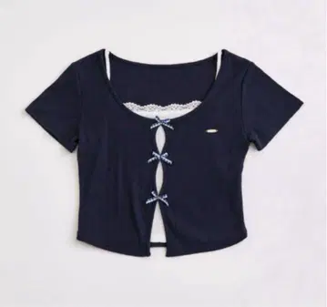 OLIVE des OLIVE 예쁜 리본 Tee