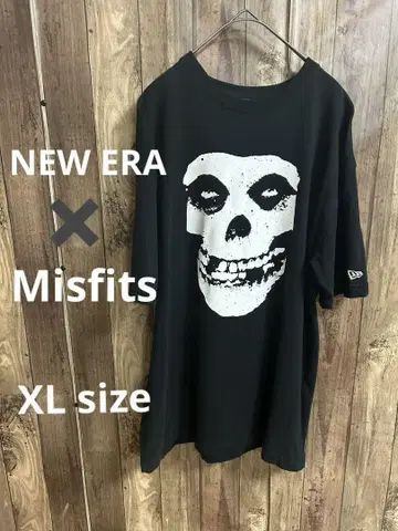 NEW ERA x MISFITS t-shirt XLsize