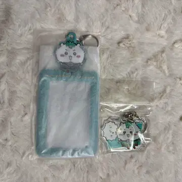 치이카와 히로아카 미도리야 이즈쿠 아크링 키링 카드 홀더