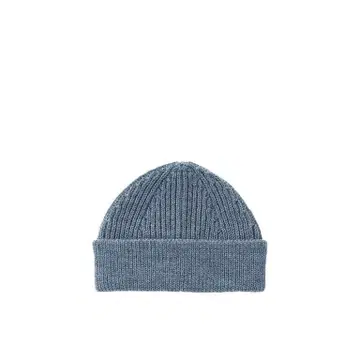 ANDERSEN-ANDERSEN BEANIE SHORT L-INDIGO