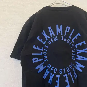 EXAMPLE CIRCLE LOGO S/S TEE 이그잼플