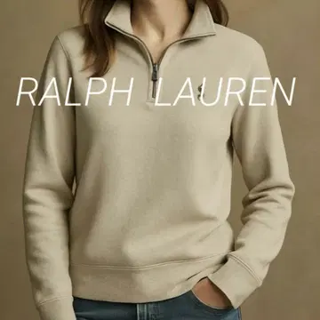 가을 컬러 랄프 로렌 베이지 집업 L Ralph Lauren