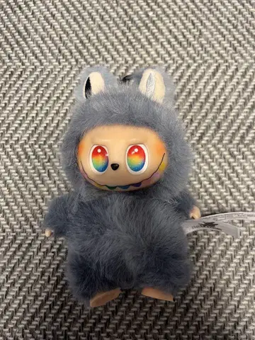 라부부 토끼 귀 달린 퍼 코스튬 인형