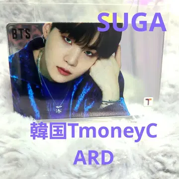 미사용 BTS SUGA 한국 Tmoneycard