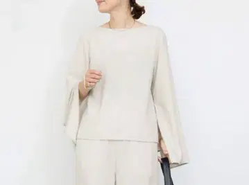 Deuxieme Classe 지퍼 슬리브 블라우스