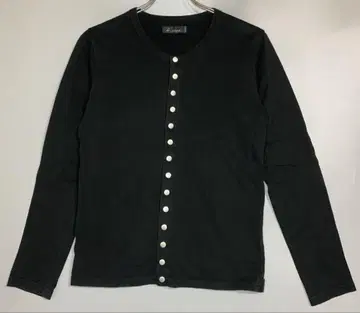Agnes b. HOMME Paris 블랙 가디건 프레