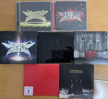 BABYMETAL 앨범 7 세트