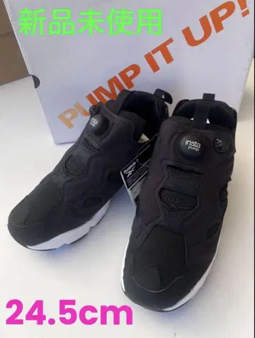 미사용 새상품 Reebok Insta Pump Fury 블랙 24.5cm