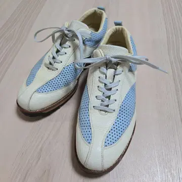 골프화 여성용 화이트/블루