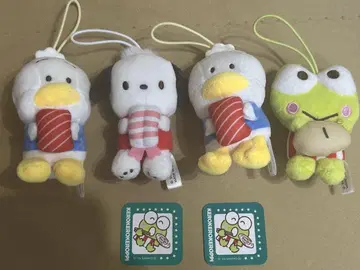 스시로 x 하피단부이 콜라보 한정 마스코트 스티커