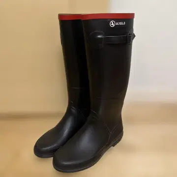 AIGLE 레인부츠 네이비 사이즈 35