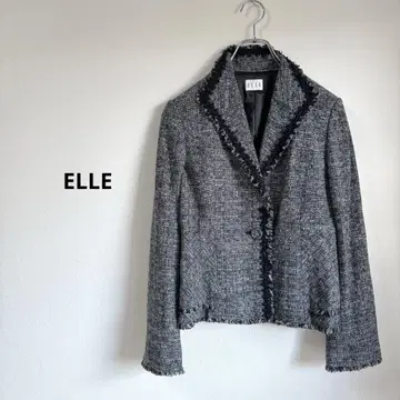 ELLE 엘르 트위드 자켓 38