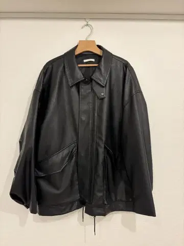WYM 가죽 블루종 L 사이즈
