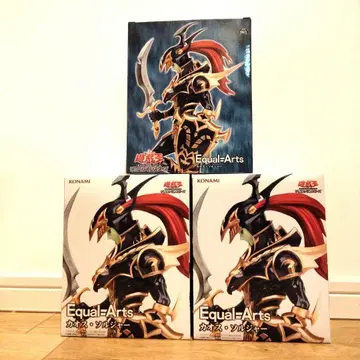 유희왕 Equal Arts 피규어 카오스 솔저 3체 세트