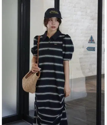 jumelle drost polo 원피스 네이비 보더