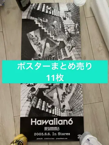 포스터 묶음 판매 11장 HAWAIIAN6 BDB MASTERLOW 외