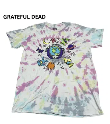 GRATEFUL DEAD 그레이트풀 데드 밴드 티셔츠 타이다이