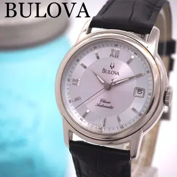 55 BULOVA 남성용 시계 오토매틱 스켈레톤 데이트 브로바 AT