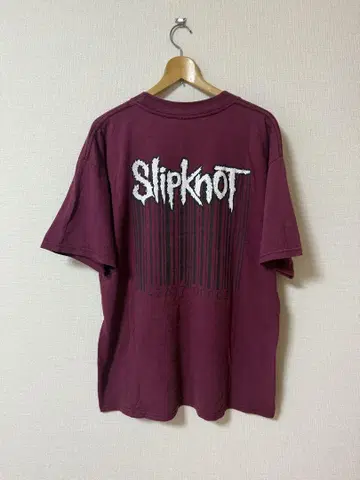 VINTAGE 90s SLIPKNOT 슬립낫 반팔 티셔츠 L 사이즈
