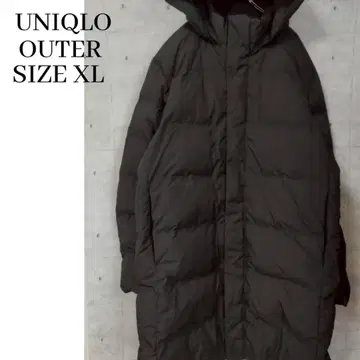[미사용품] UNIQLO 유니클로 다운 아우터 블랙 XL 캐주얼