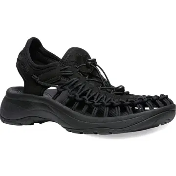 새상품급 KEEN 블랙/블랙 25cm