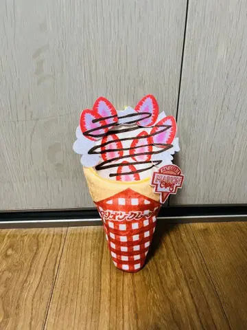 가챠 ! 마리온 크레이프 딸기 초코 크림 봉제 인형