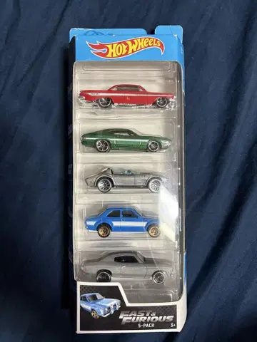 Hot Wheels 와일드 스피드 5대 세트