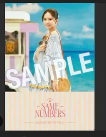 SAME NUMBERS 포스터