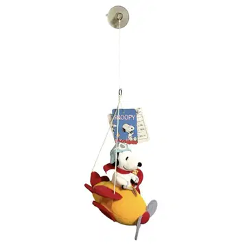 레어 새상품급 택 있음 SNOOPY 스누피 비행기 봉제 인형 레트로