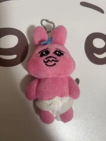 빤쮸토끼 땡큐마트 초기 봉제 인형 키링