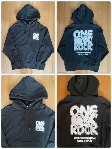 ONE OK ROCK 2024 WORLD TOUR 풀오버 후드티 L