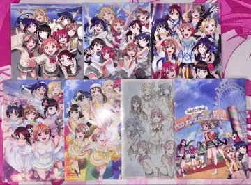 러브라이브! 선샤인!! Aqours 클리어 파일 묶음 판매