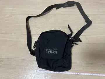 MYSTERY RANCH 블랙 숄더백 미스터리런치 파우치