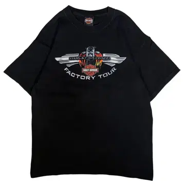 Harley FACTORY TOUR USA 제작 블랙 L