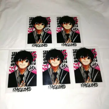 SAKAMOTO DAYS 점프GIGA 클리어 카드 나구모 5 세트 2