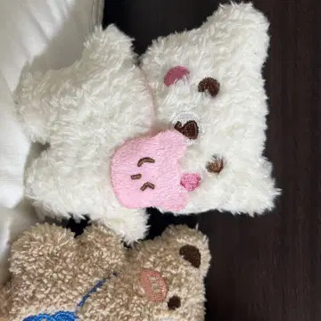 곰과 돼지 디자인 봉제 인형
