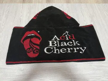 Acid Black Cherry 후드 타월