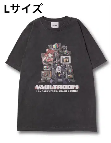 vaultroom VR x LAPKARU TEE / CHARCOAL L