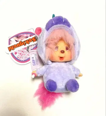 시나코 x 몬치치 SS 얼굴 큰 키체인 (유니콘)