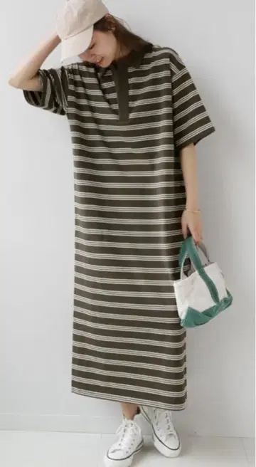 JOURNAL STANDARD relume MVS 천축 폴로 원피스