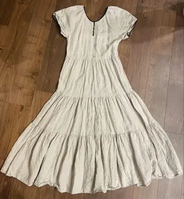 Belgium Linen Ecru Dress