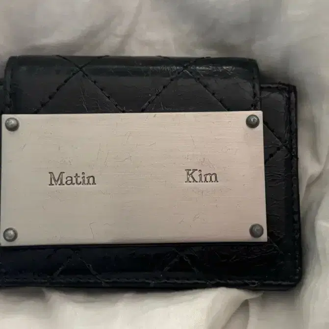 MATIN KIM | 마뗑킴 Matin Kim Accordion Wallet Black on