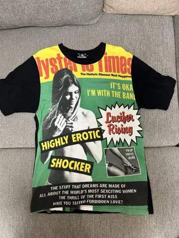 HYSTERIC GLAMOUR 티셔츠