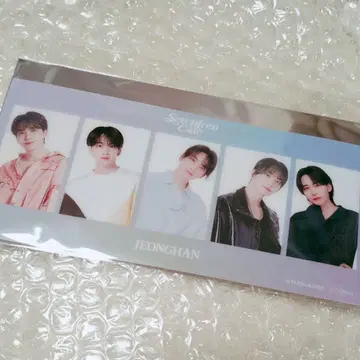 SEVENTEEN 세븐틴 카페 북마커 Weverse 혜택 정한